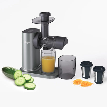 Ninja NeverClog 3-in-1 Juicer, Slicer & Shredder, 32oz Vessel, JC152