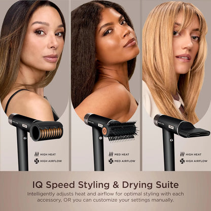 Shark SpeedStyle Pro Ionic Hair Dryer, Scalp Shield, Fine-Medium, HD731