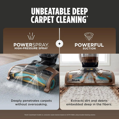 Shark CarpetXpert HairPro StainStriker Carpet & Stain Cleaner, EX301
