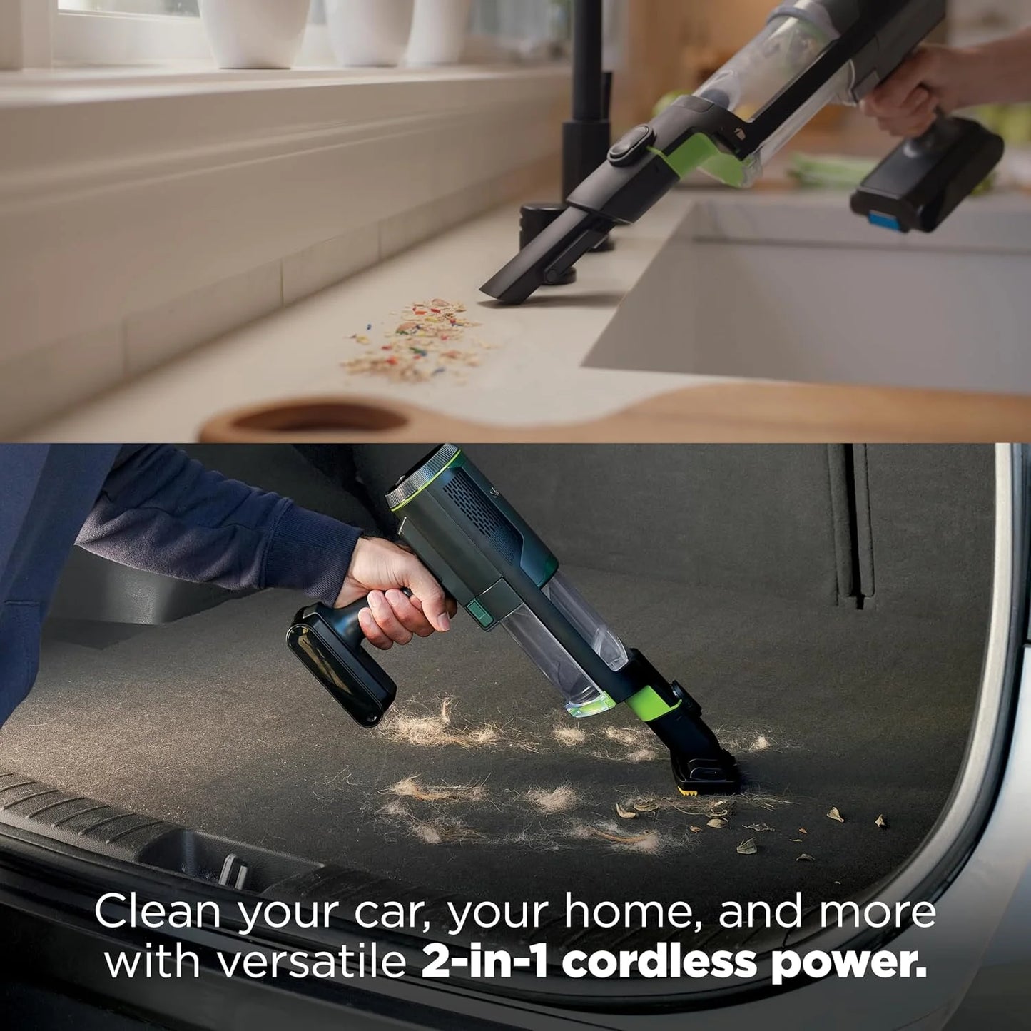 Shark PowerBoost Cordless 2-in-1 Car/Home Handheld PowerVac, BH102