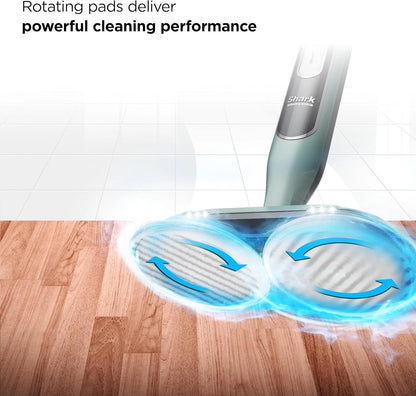 Shark Steam & Scrub Steam Mop, All-in-One Hard Floor Cleaner, Grey, S8001