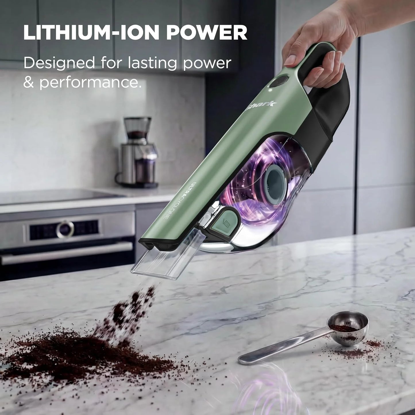 Shark UltraCyclone Pro Cordless Handheld Vacuum, Black/Green, CH901