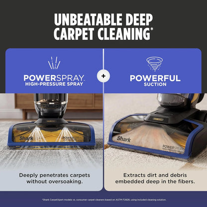 Shark CarpetXpert HairPro Carpet & Built-in Stain Cleaner, 2 Tools EX251BRN