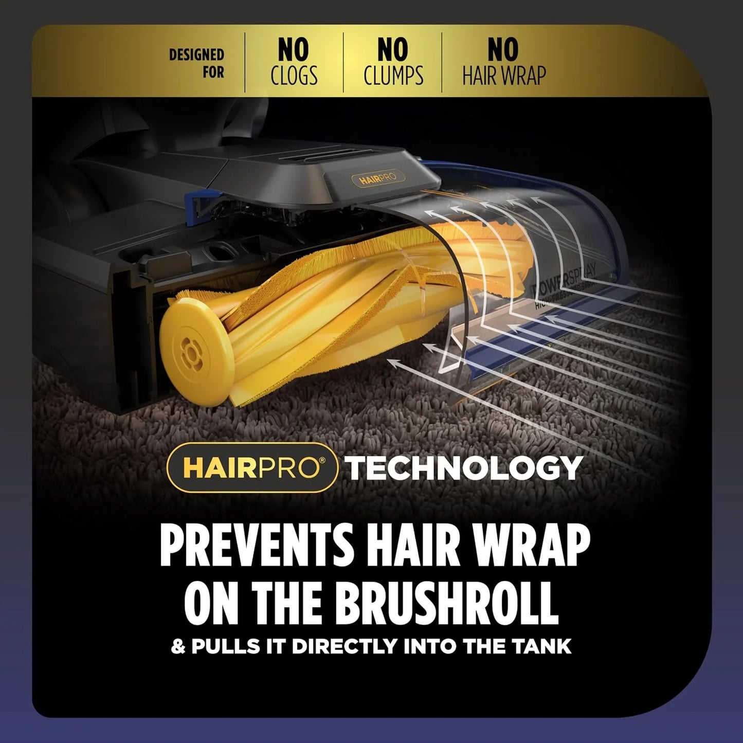 Shark CarpetXpert HairPro Carpet & Built-in Stain Cleaner, 2 Tools EX251BRN