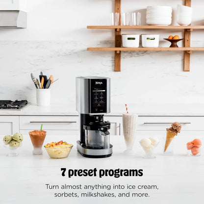 Ninja® CREAMi® 7-in-1 Ice Cream Maker, Ice Cream, Gelato and more, NC301