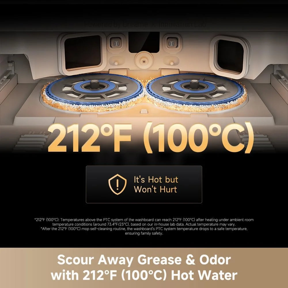 dreame Matrix10 Pro Robot Vacuum and Mop with AI RGB Avoidance